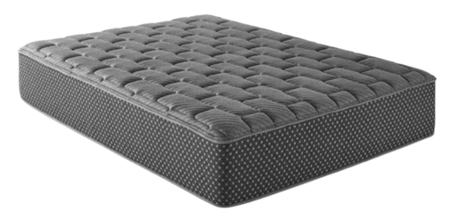 Black Quilted Hybrid Firm
